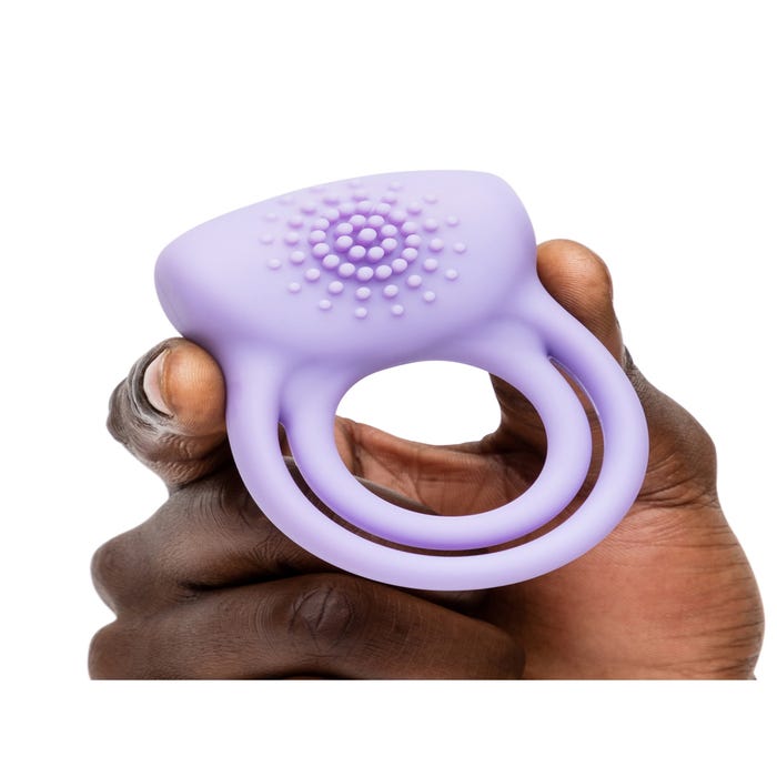 Double anneau vibrant silicone Share