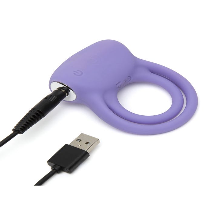 Double anneau vibrant silicone Share