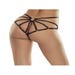 Culotte harnais PR1861 satin noir