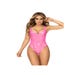 Maillot de bain 1 pièce Glam Squad wetlook rose