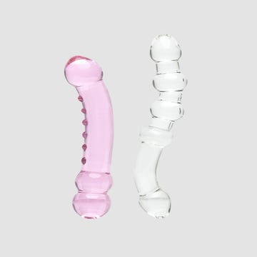 Kit de 2 dildos en verre Supersex