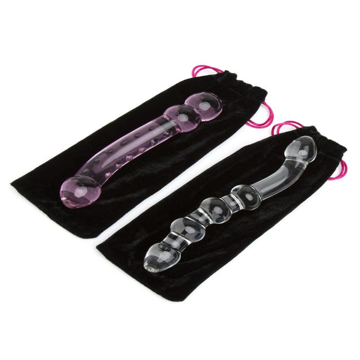 Kit de 2 dildos en verre Supersex