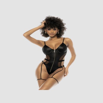 Body porte-jarretelles Elin Dramatic Shapes noir