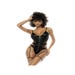 Body porte-jarretelles Elin Dramatic Shapes noir