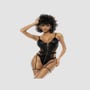 Body porte-jarretelles Elin Dramatic Shapes noir