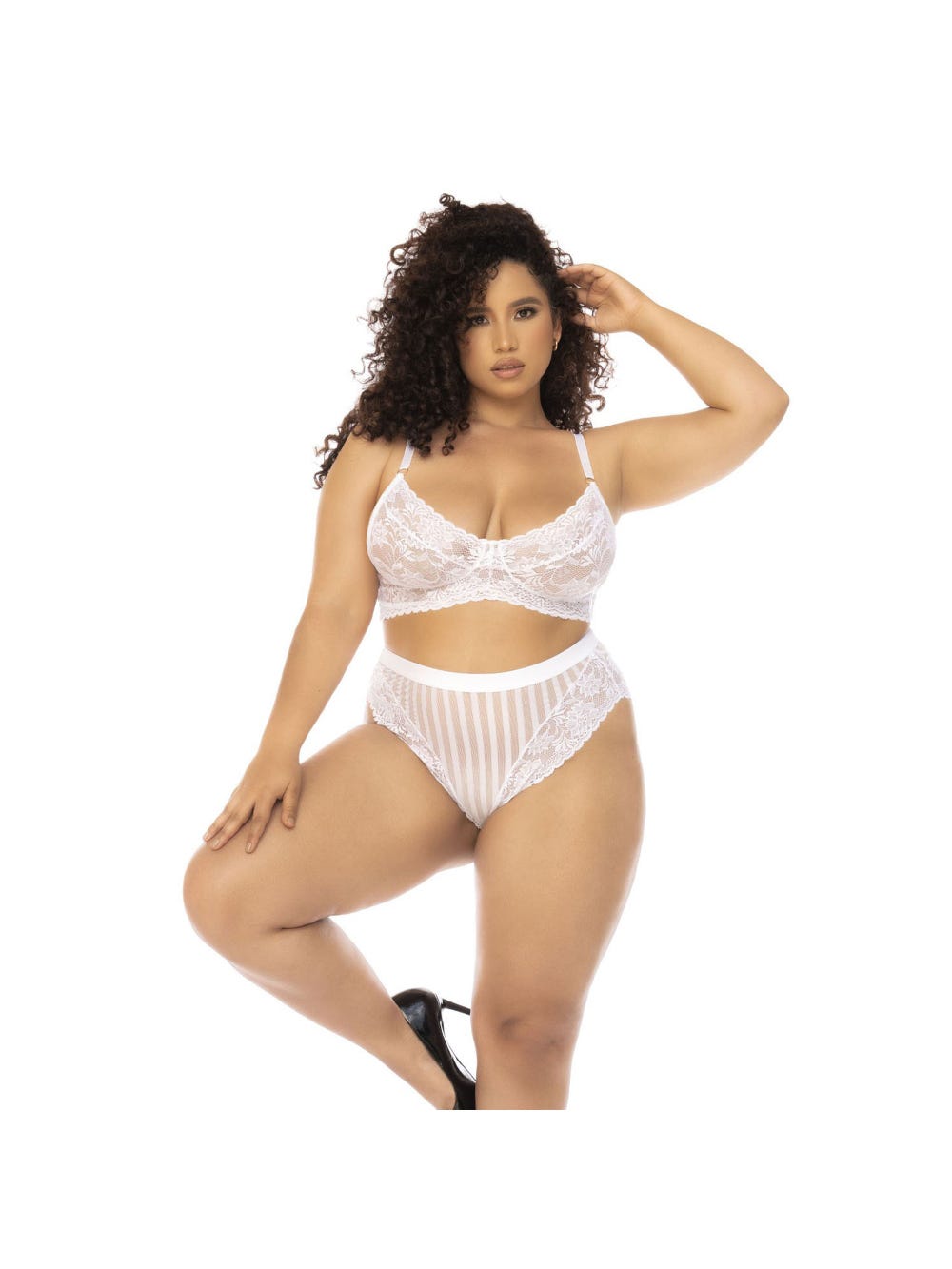 Ensemble 2 pièces Emberly Art of Seduction blanc GT main product photo