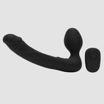 Strap-on vibrant télécommandé Supersex