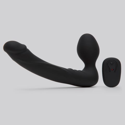 Strap-on vibrant télécommandé Supersex
