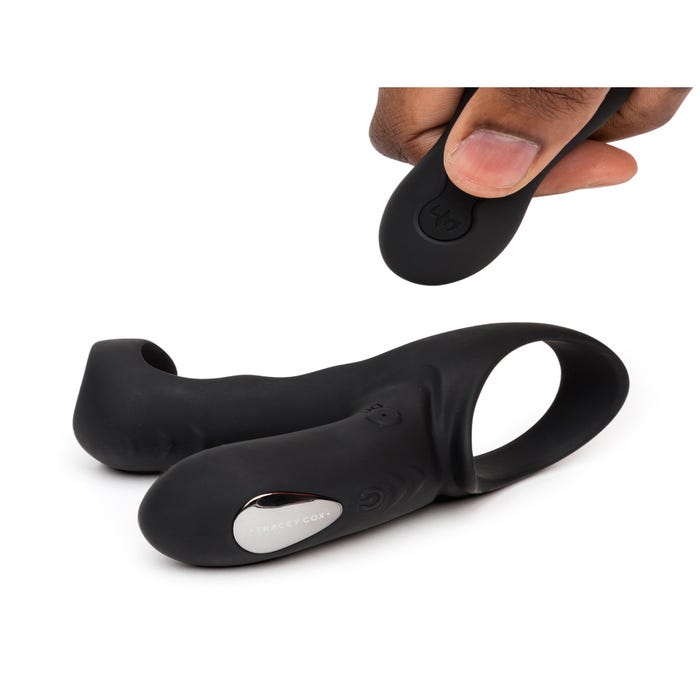 Manchon vibrant Twin Stimulation EDGE