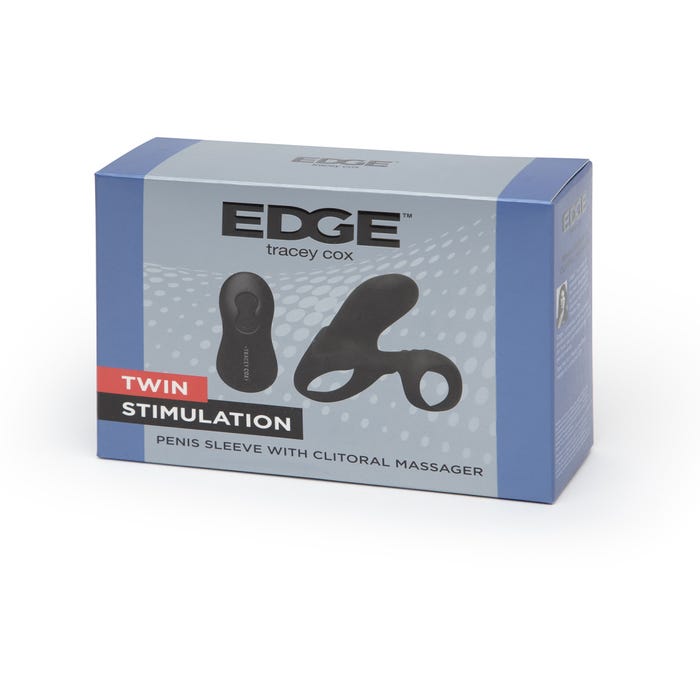 Manchon vibrant Twin Stimulation EDGE