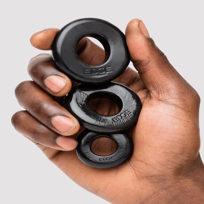 Kit de 3 cockrings Supreme Endurance EDGE