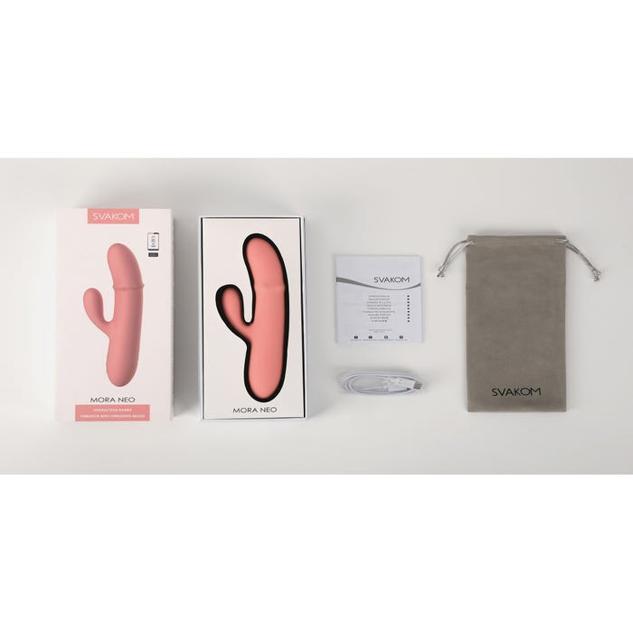 Vibromasseur rabbit connecté Mora Neo