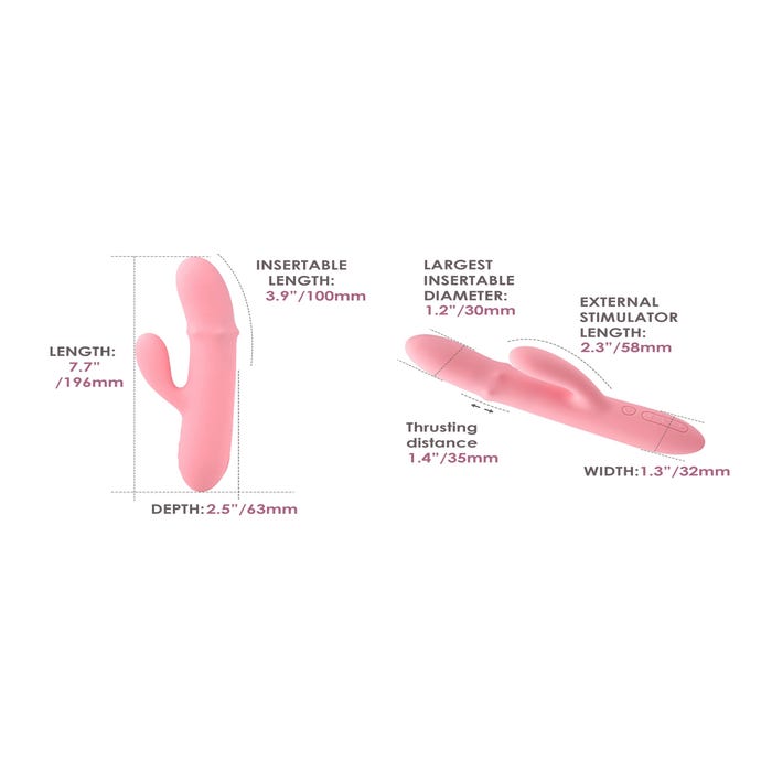 Vibromasseur rabbit connecté Mora Neo