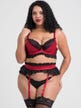 Ensemble 3 pièces ouvert Empress rouge & noir GT