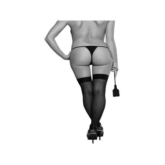 Cravache Noire Riding Crop