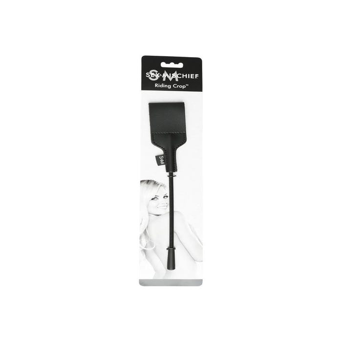 Cravache Noire Riding Crop