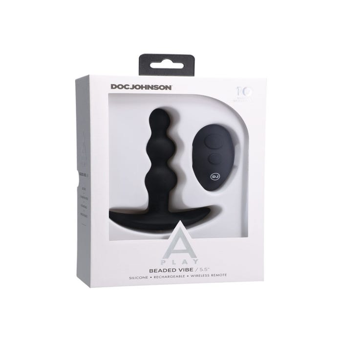 Chapelet anal vibrant télécommandé A-Play Vibe Beaded