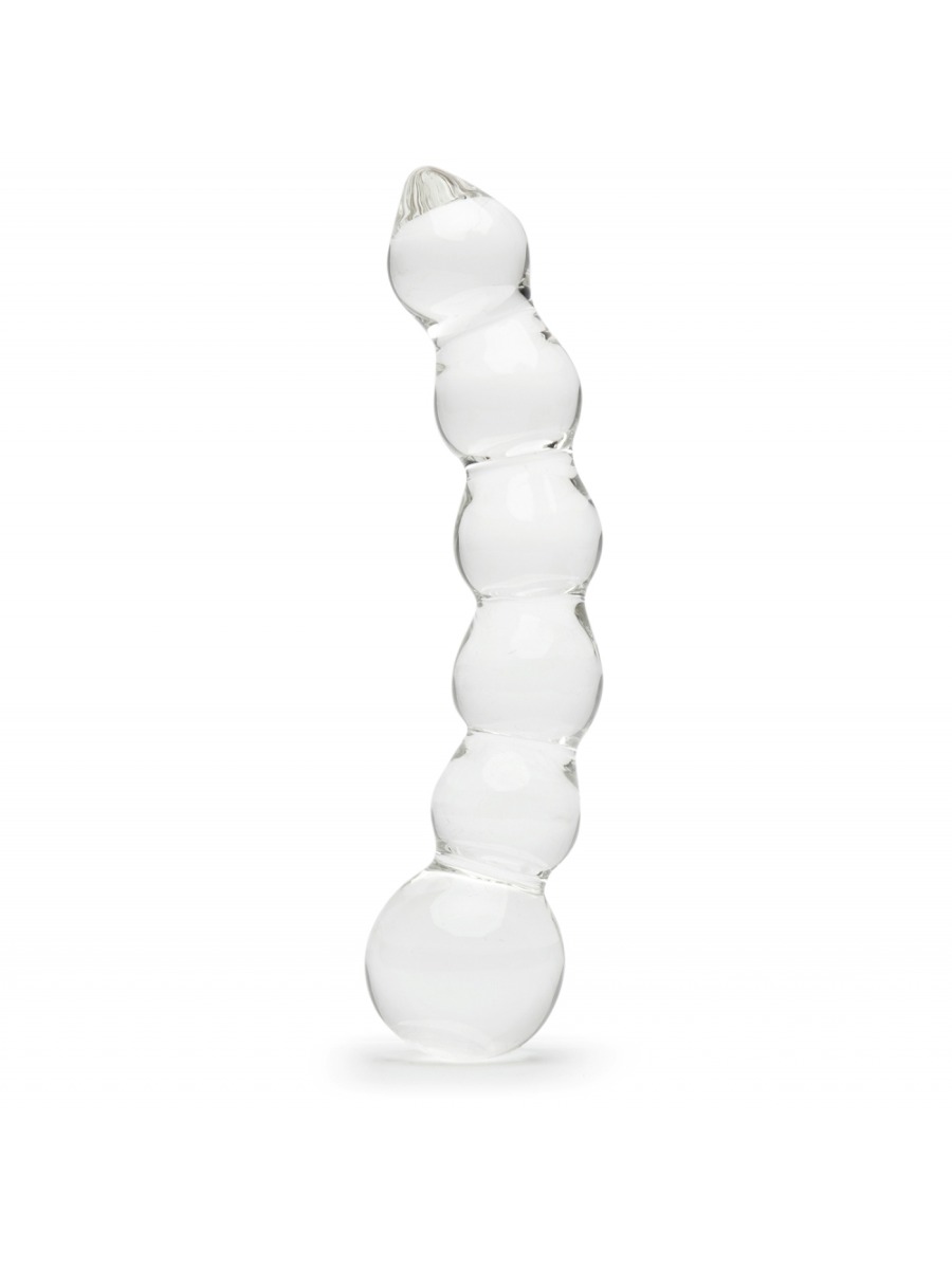 Dildo en verre 17,8 cm Sensual Glass