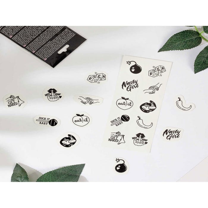 Tatouages temporaires Spicy Collection