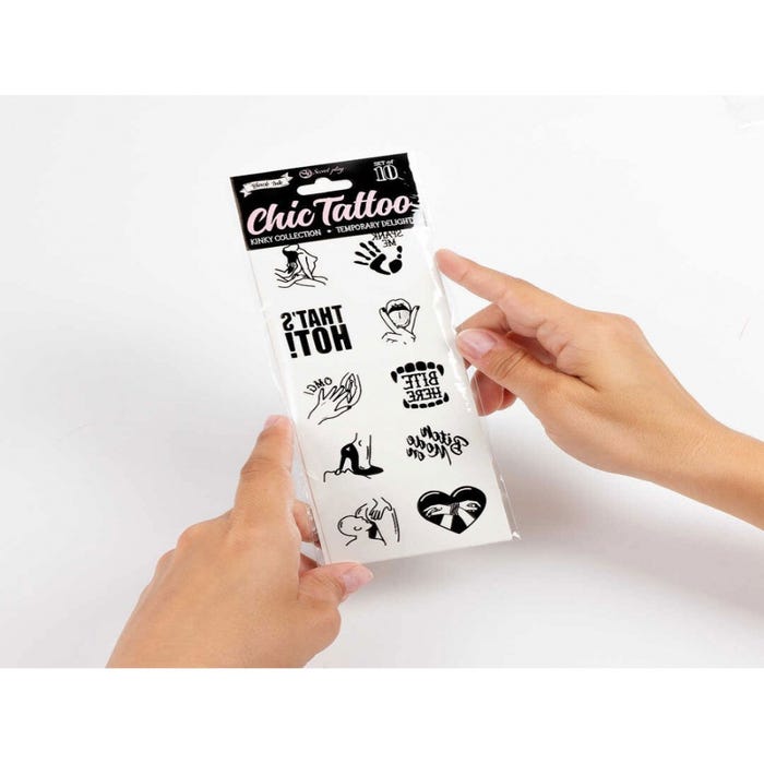 Tatouages temporaires Kinky Collection
