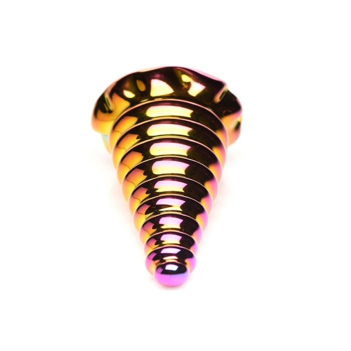 Dildo en verre Rainbow Twilight