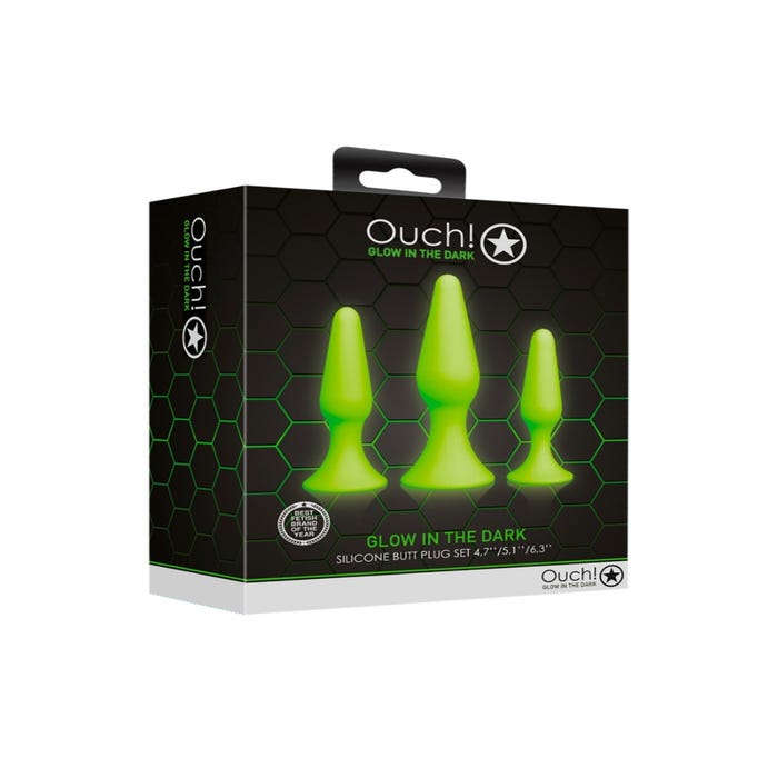 Kit plug anal silicone phospho Ouch!
