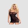 Robe mini D204 noir
