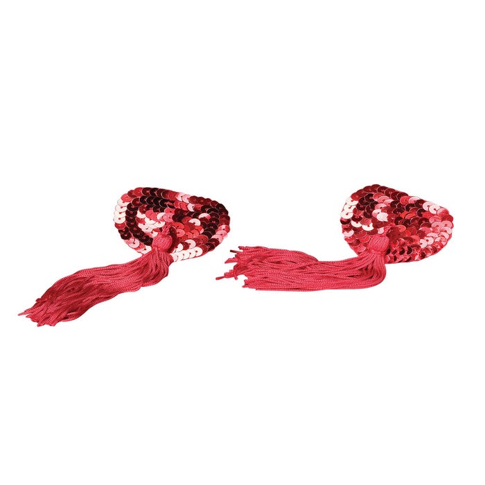 Cache-Seins Sequins Rouge Burlesque