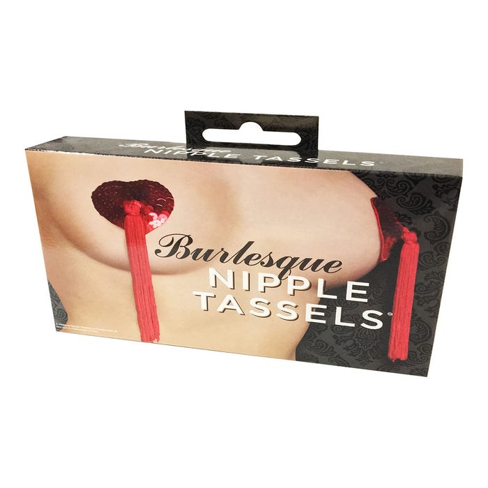 Cache-Seins Sequins Rouge Burlesque