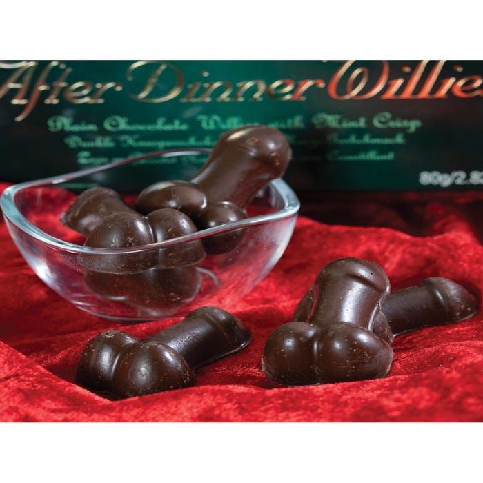 Zizis en Chocolat Fourrés Menthe After Dinner Willies