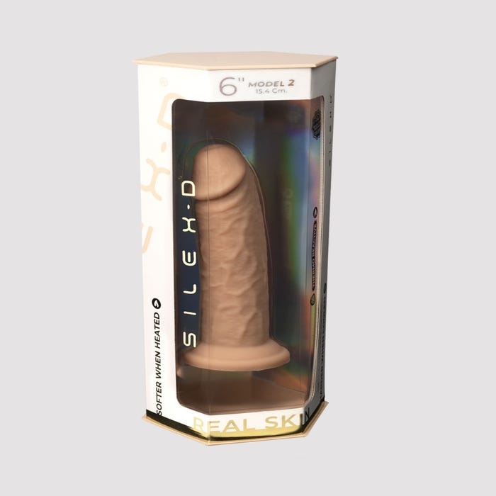 Gode ventouse Real Skin 15,2 cm Model 2