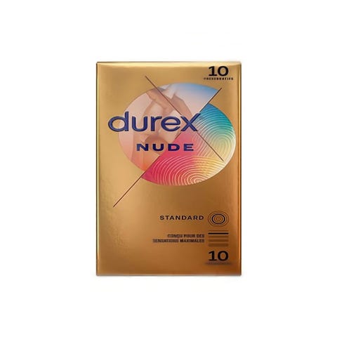 Préservatifs Durex Nude boîte de 10