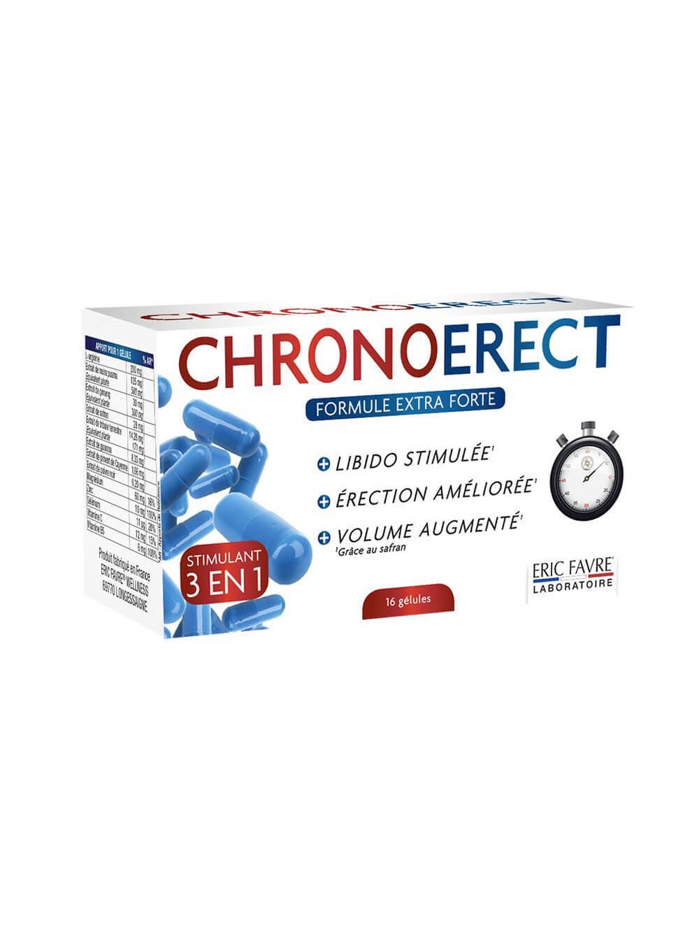 Stimulant sexuel Chronoerect x16