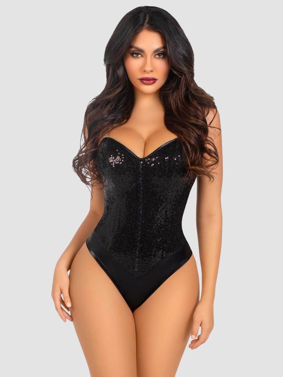Body 2786 sequins noir