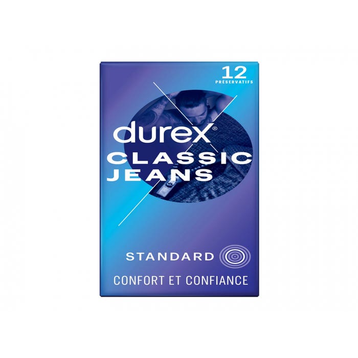 Préservatifs Classic Jeans boîte de 12