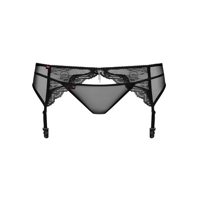 Porte-jarretelles Charms noir GT
