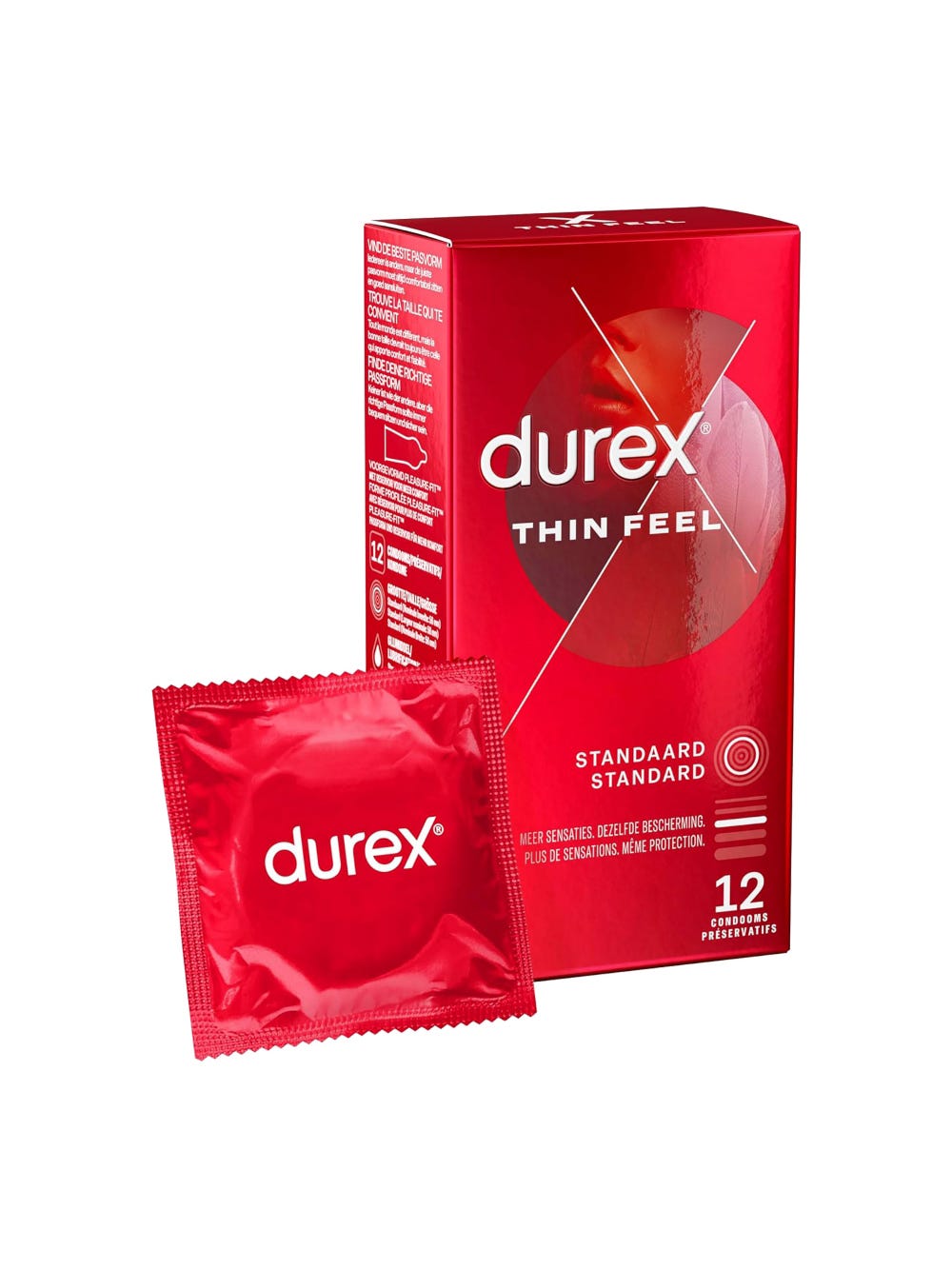 Préservatifs Thin Feel Boîte de 12 main product photo