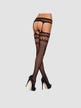 Collant porte-jarretelles S214 noir
