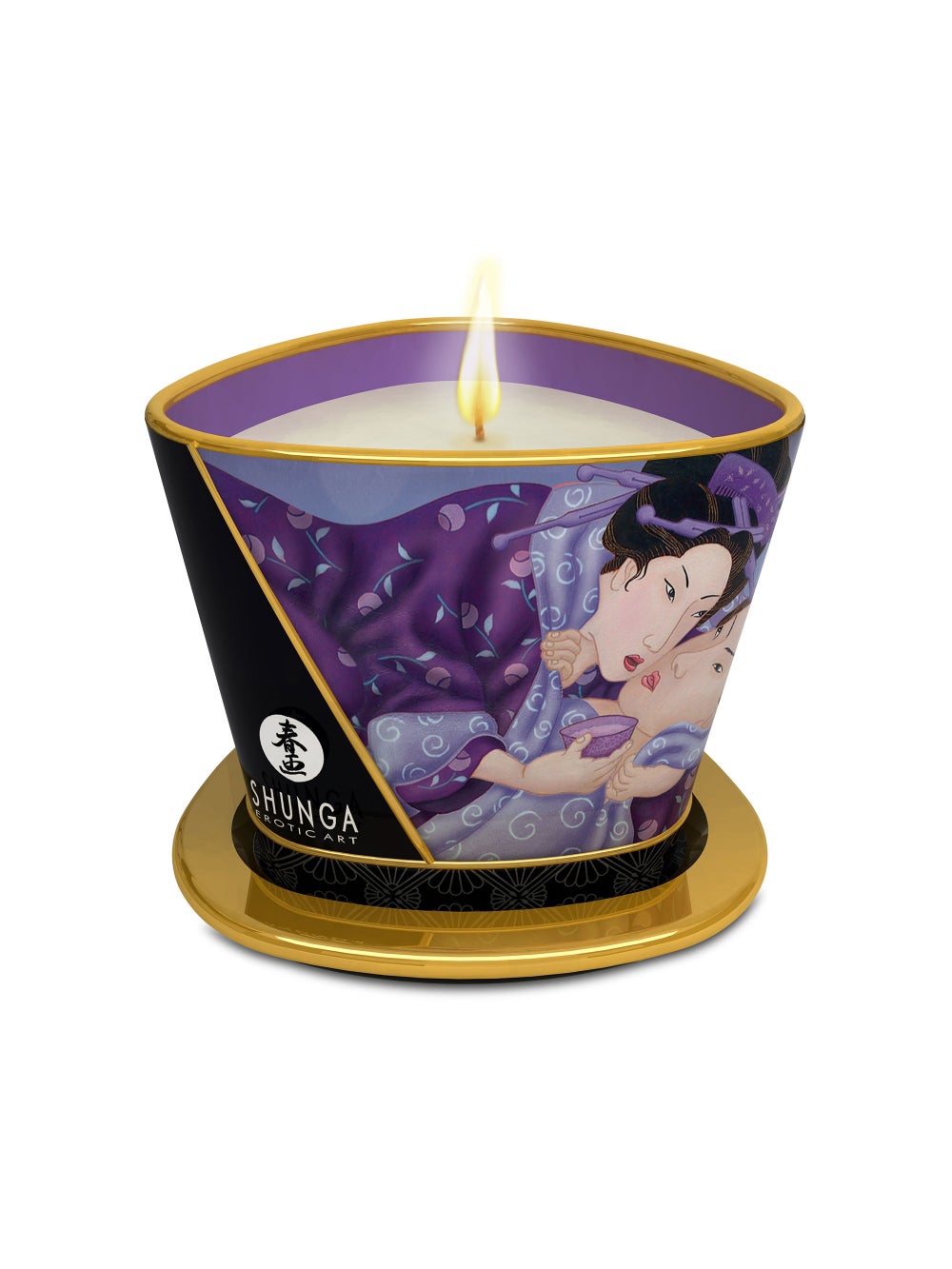 Chandelle de massage Shunga fruits exotiques 4