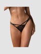 String Intensa double lanière noir