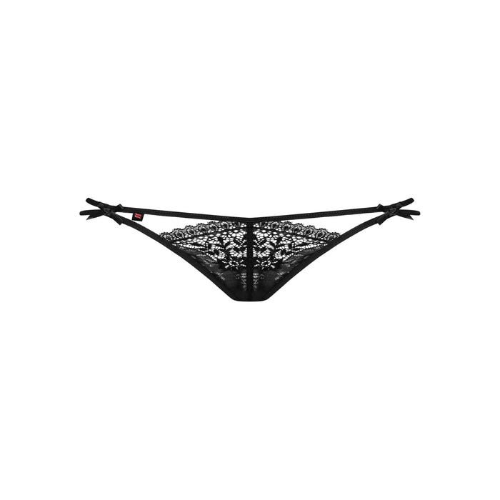 String Intensa double lanière noir