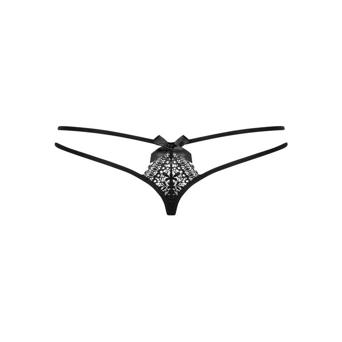 String Intensa double lanière noir
