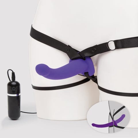 Gode ceinture vibrant Double Duty