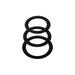 Kit de 3 Cockrings Silicone