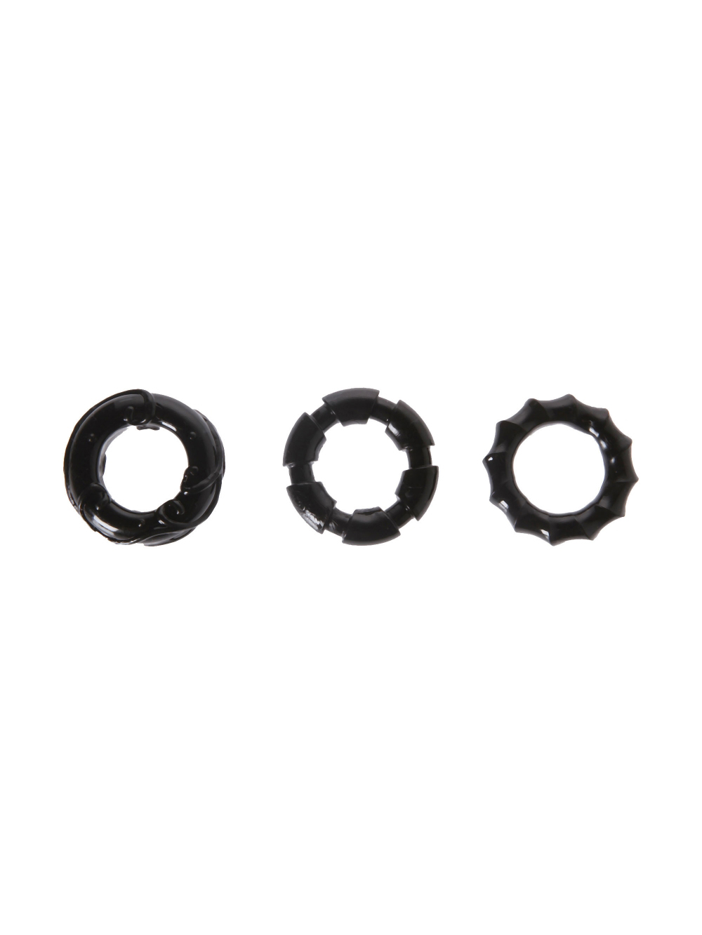 Kit de 3 Cockrings Stretchy main product photo