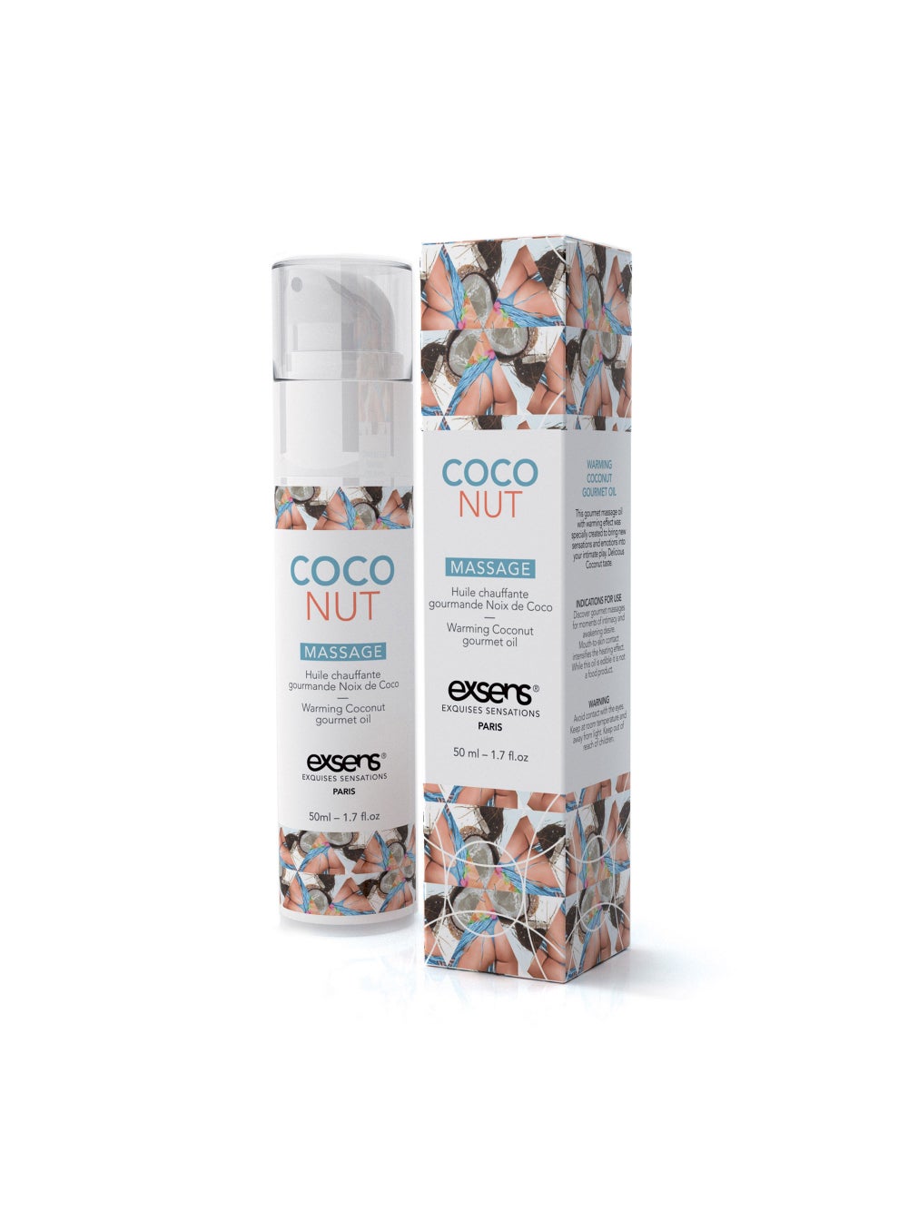 Huile de Massage Chauffante Gourmande Noix de Coco