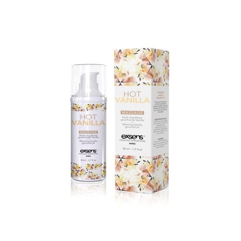 Huile de Massage Chauffante Gourmande Vanille