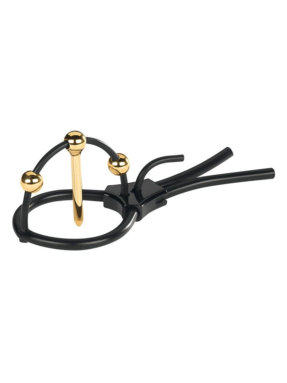 Anneau pour Gland et Urètre E-Stim Plunging Pete main product photo