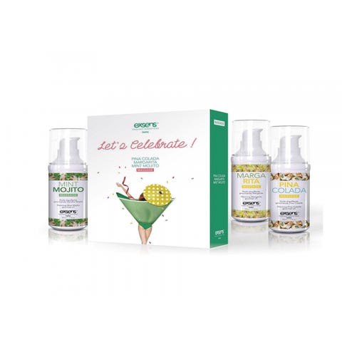 Coffret Huile de Massage Gourmande Let's Celebrate