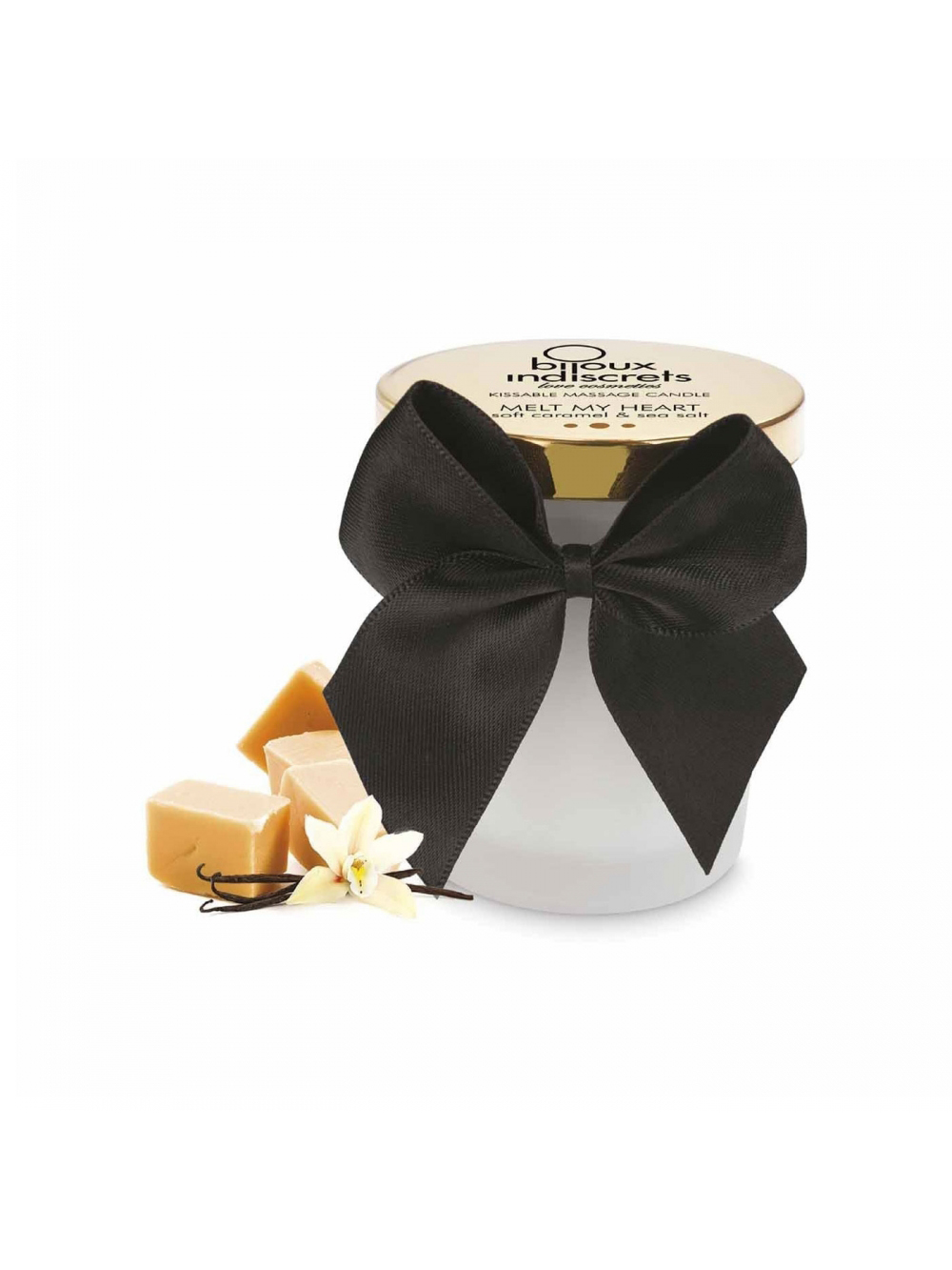Bougie de Massage Embrassable Melt My Heart Caramel Salé main product photo